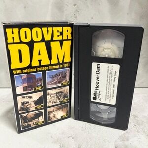 VTG Story of Hoover Dam VHS 2000 Tiffany Design Documentary History 1931 Film